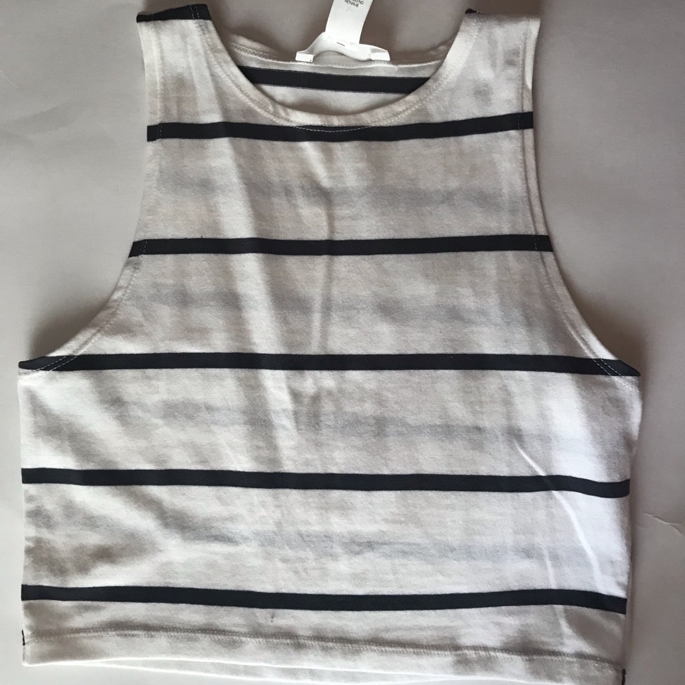 Striped Crop Top